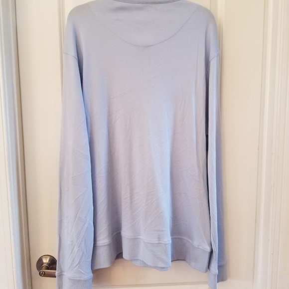 Stone Rose Men’s Performance 1/4 Zip Pullover in Sky Blue Size XXL - Picture 7 of 7